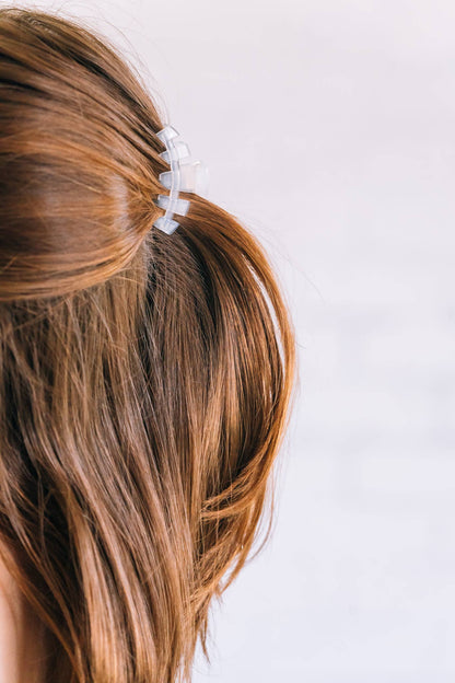 Classic Hair Clip | Tiny | Coconut White