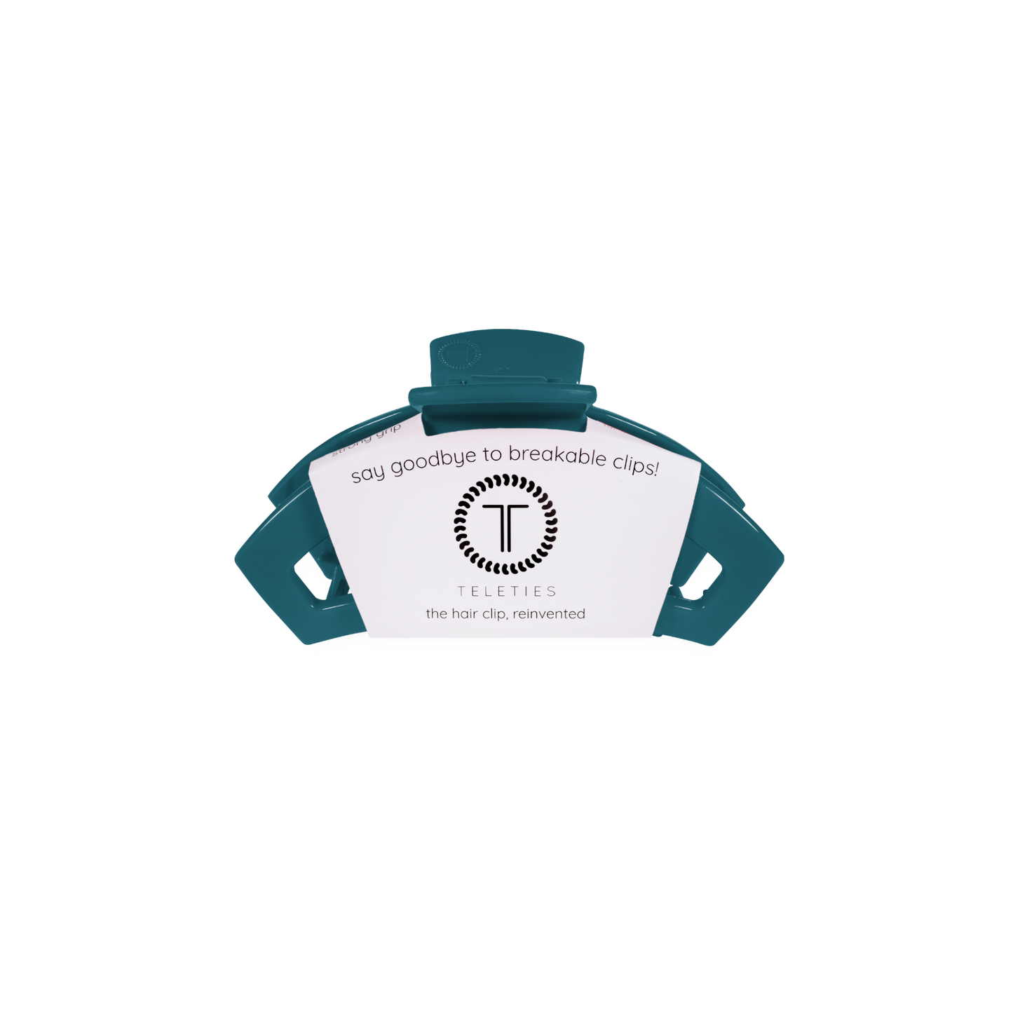 Open Teal With It Tiny Hair Clip