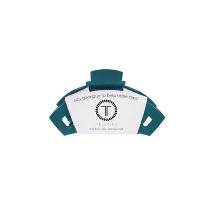 Open Teal With It Tiny Hair Clip