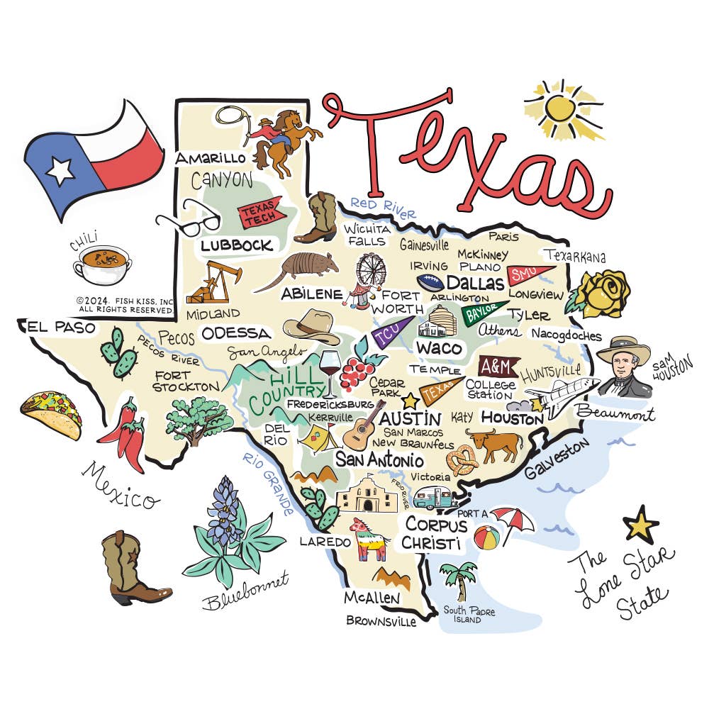 Texas Mega Mug (40oz)