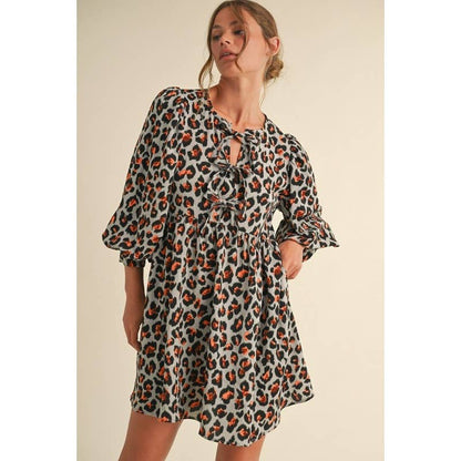 Classic Leopard printed dress