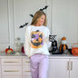 Patchwork Jack O Lantern Youth & Adult Sweatshirt