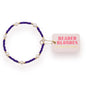 DARK PURPLE PEARL BRACELET