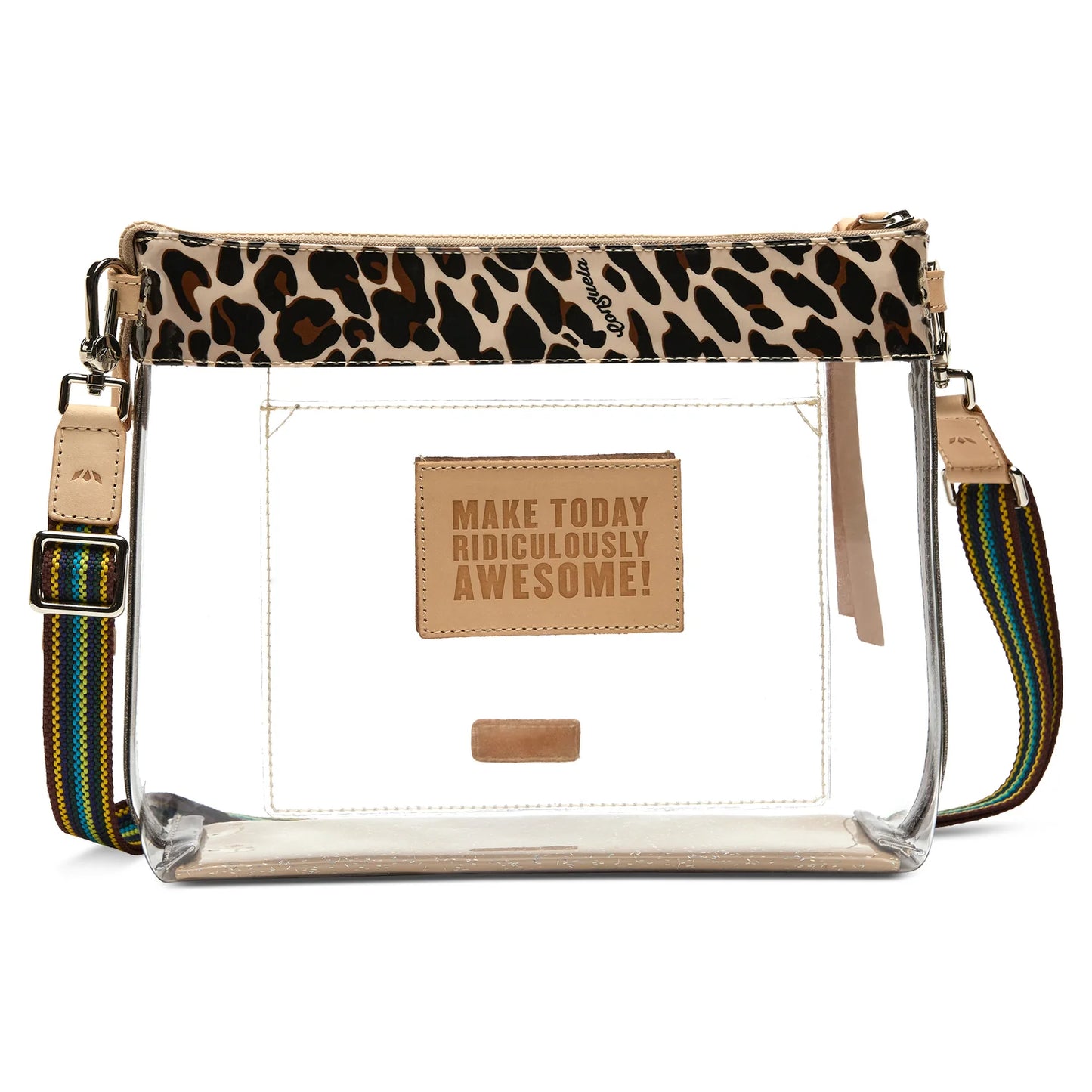 CLEAR DOWNTOWN CROSSBODY- MONA