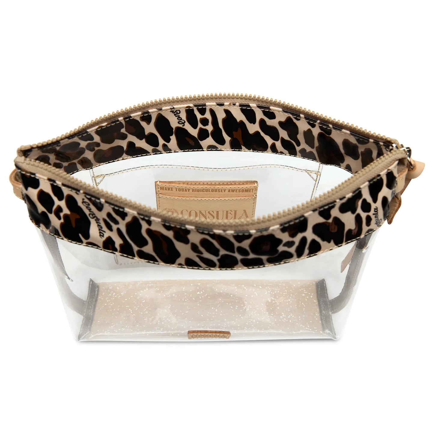 CLEAR DOWNTOWN CROSSBODY- MONA