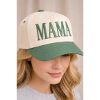 Mama Trucker Hat-Sage
