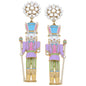 Easter Nutcracker Bunny Earrings