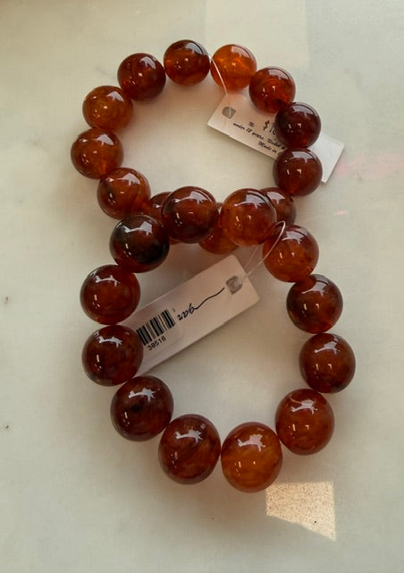 Candy Ball Bracelet- Brown