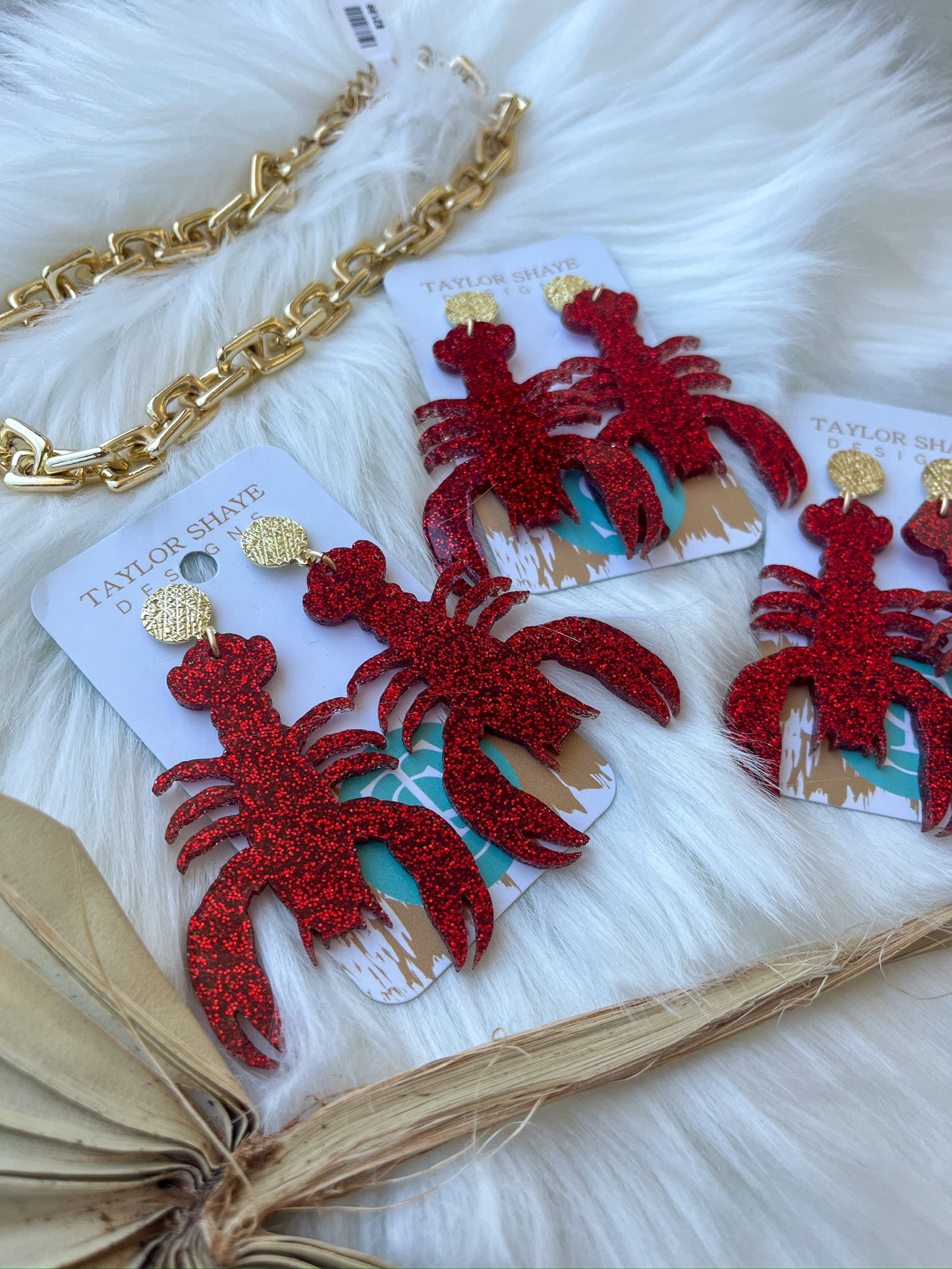 Crawfish Earrings