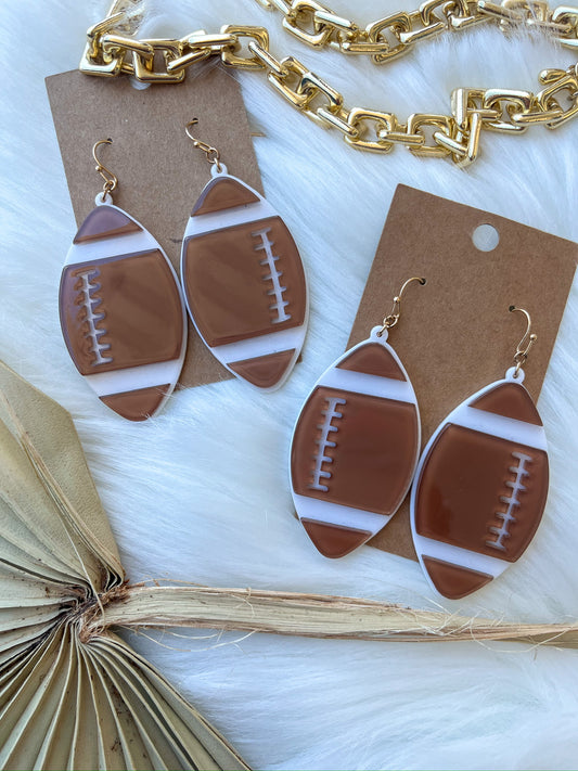 Football Earrings