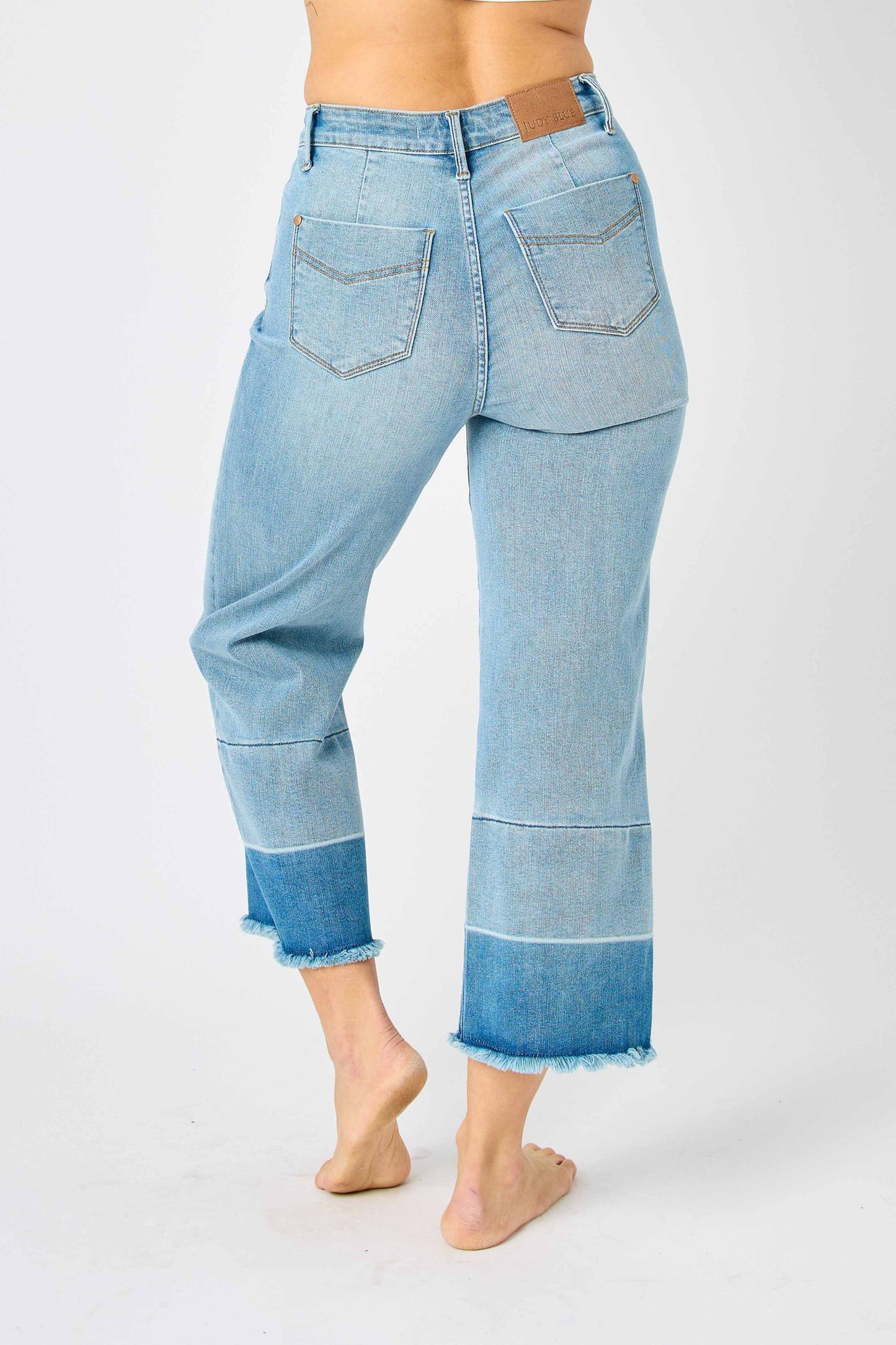 Aubree High Waisted Crop Jeans