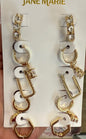 set of 5 Huggie Earrings