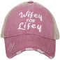 Embroidered Wifey for Lifey Hat