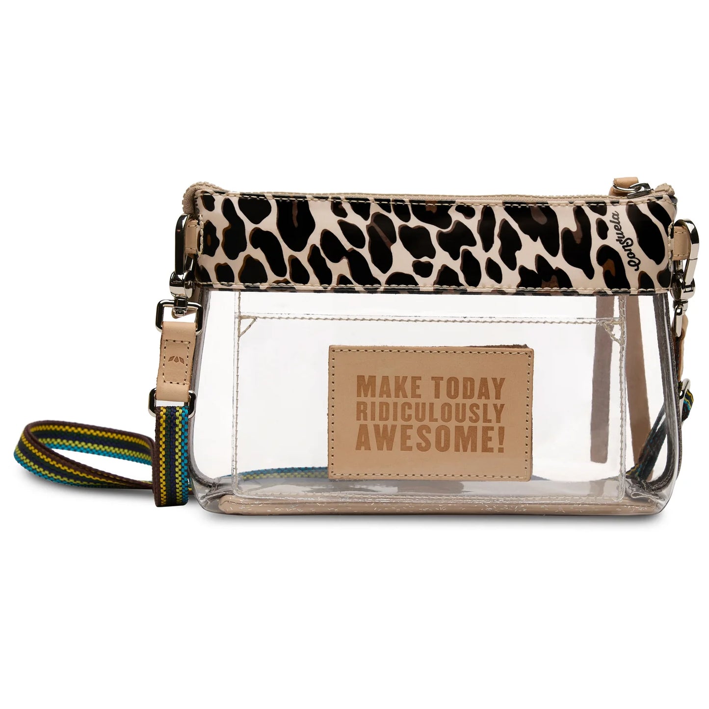CLEAR MIDTOWN CROSSBODY- MONA