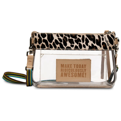 CLEAR MIDTOWN CROSSBODY- MONA