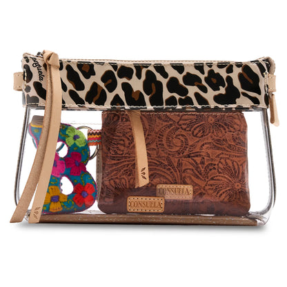 CLEAR MIDTOWN CROSSBODY- MONA
