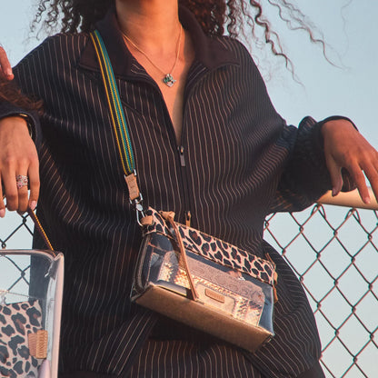 CLEAR MIDTOWN CROSSBODY- MONA