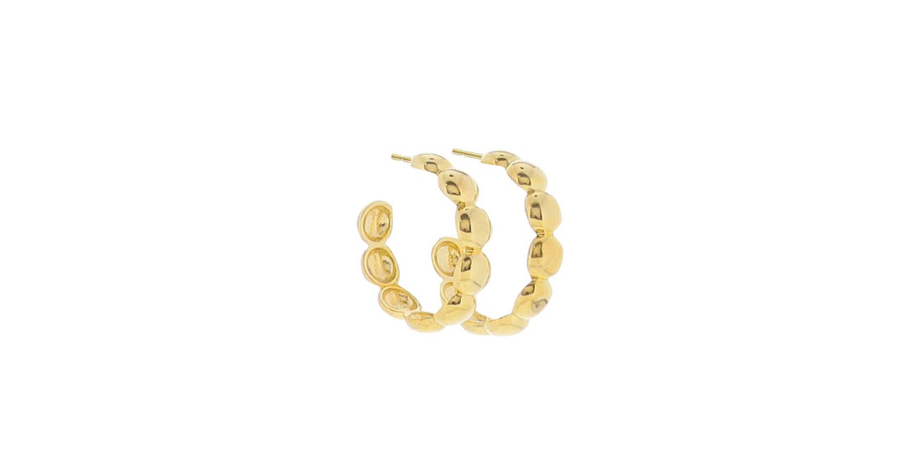 Bubble Hoop Earrings