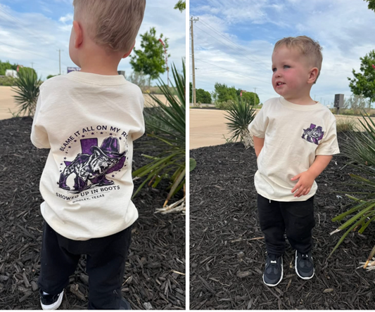 Blame It All On My Roots- Toddle Tee