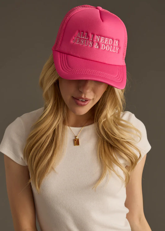 All I Need Is Jesus & Dolly Hat