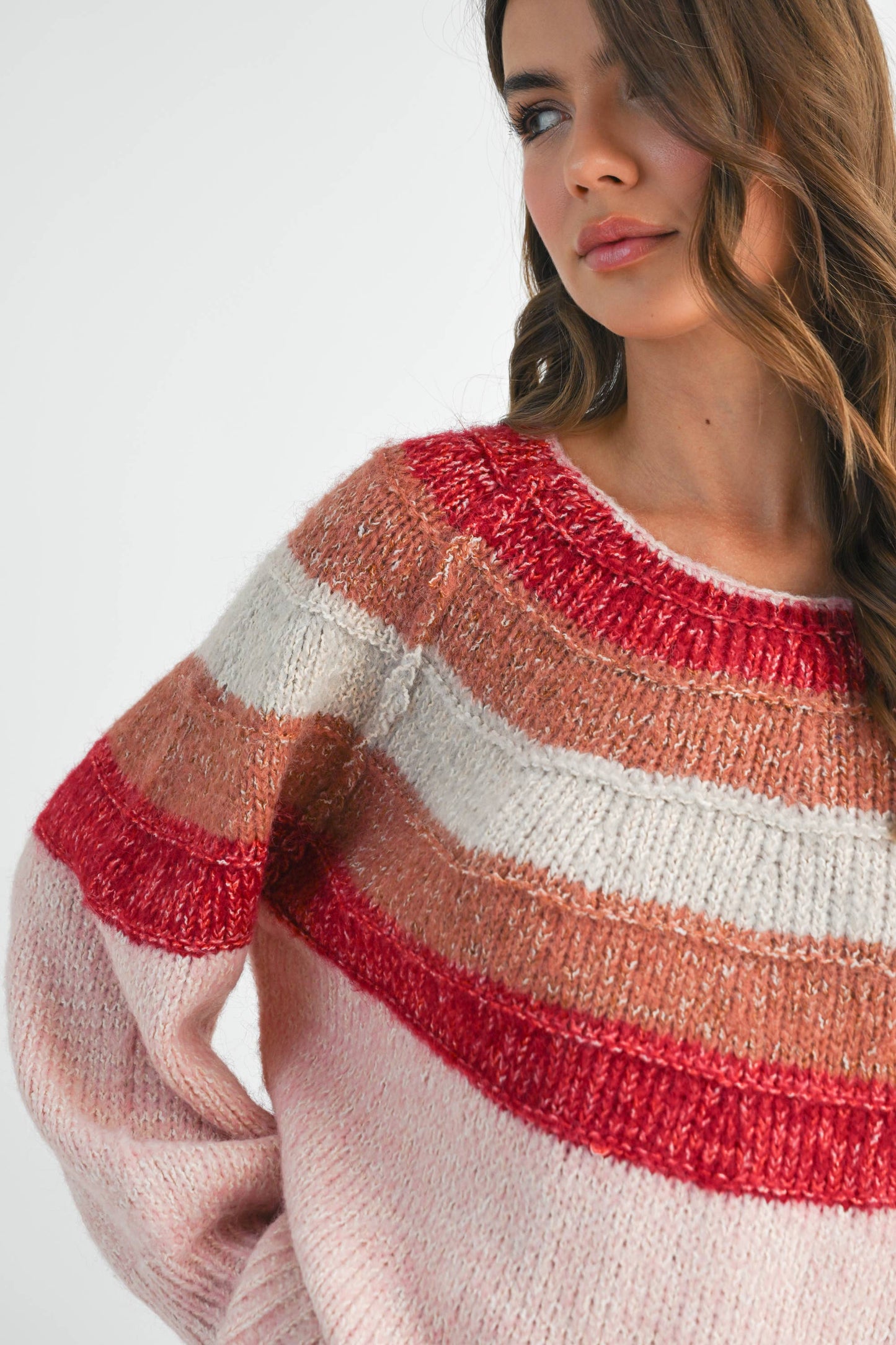 Chunky Knit Pullover Sweater