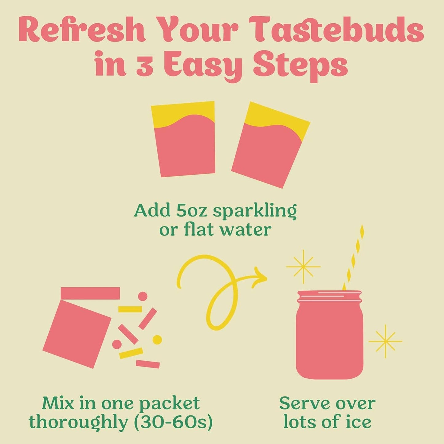 Pink Lemonade Cocktail / Mocktail Mixer - 24ct Caddy
