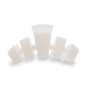 Classic Hair Clip | Large | Coconut White