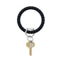 Silicone Big O® Key Ring - Back in Black Braided