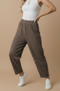 Plus - Kim Polka Dot Barrel Pants