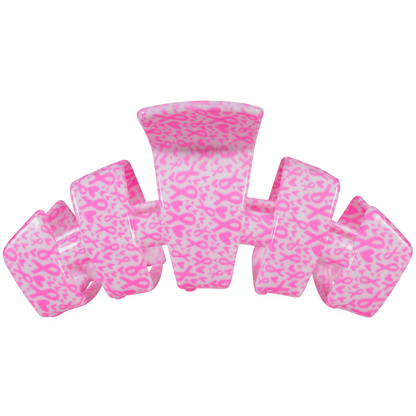 Classic | Breast Cancer Awareness | Large | Claw Clip