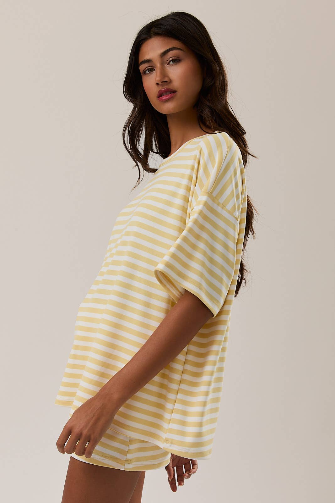 Madison OVERSIZED STRIPE T-SHIRT
