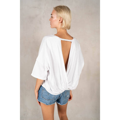 Cara  Slub Twist Tee