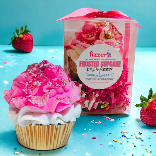 Berry Bliss Cupcake Bath Fizzer