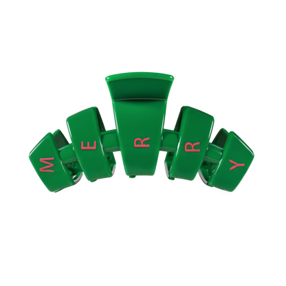 Classic | Merry Everything | Medium | Claw Clip