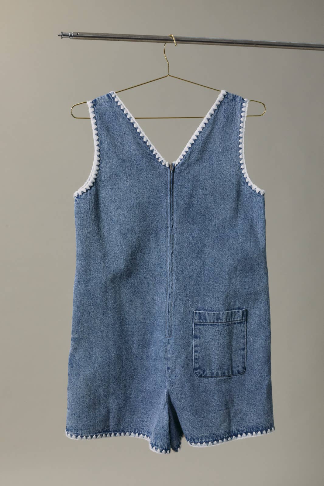 BRIAR DENIM ROMPER
