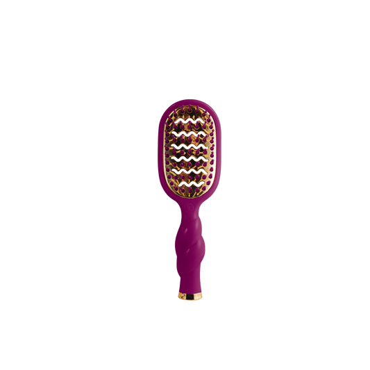 Mini Vented Hair Brush - Mulberry