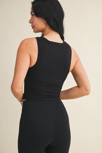 Wide Strap Fitted Tank