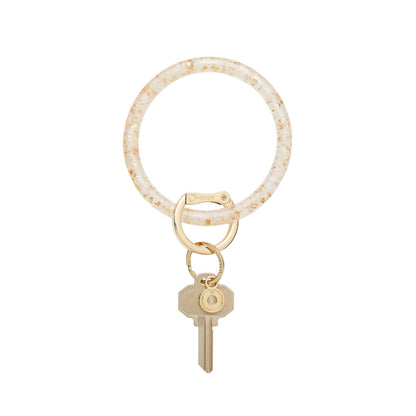 Resin Big O® Bracelet Keychain – 24 Karat Gold