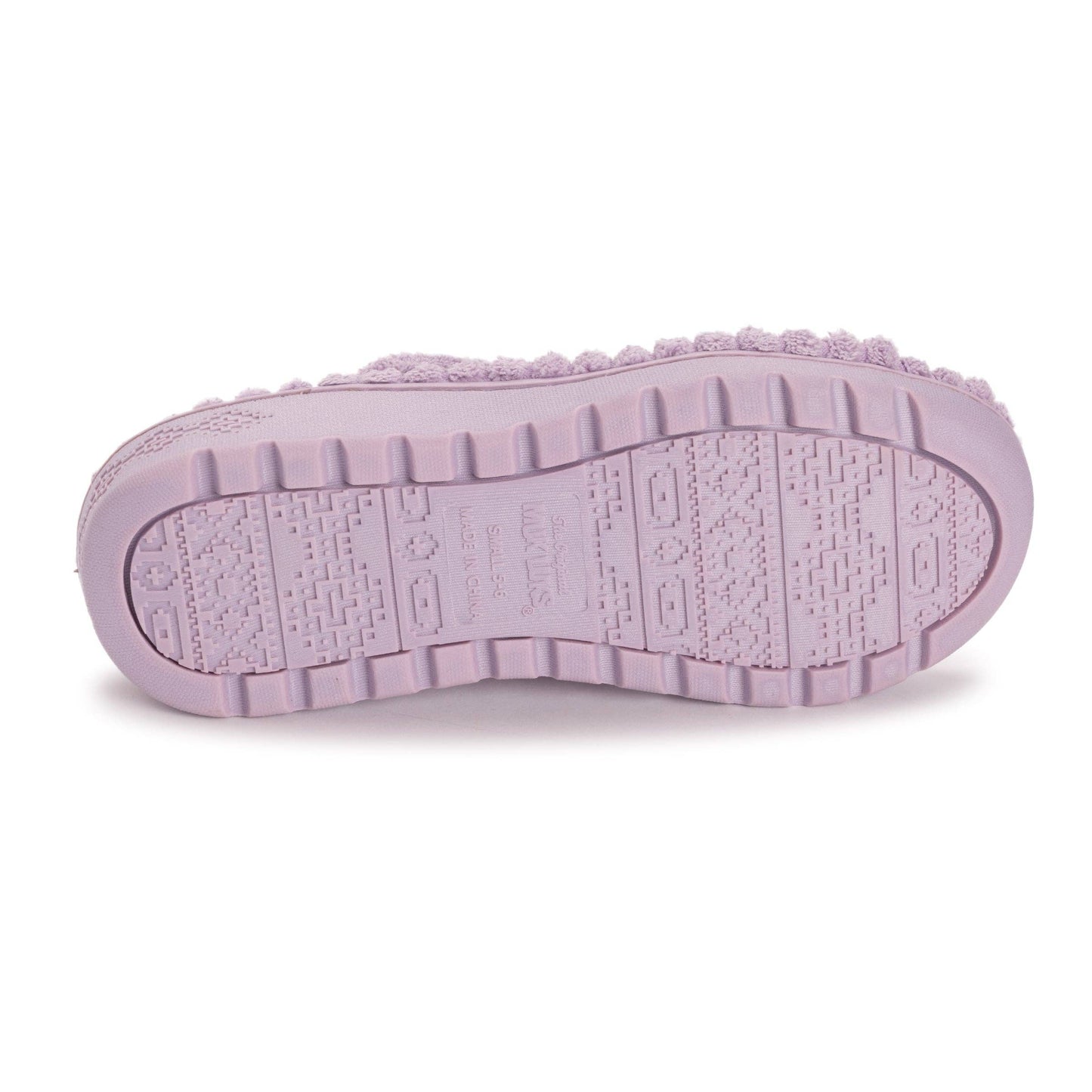 MUK LUKS Women's Ribbed Terry Slide Comfort Contour Slipper
