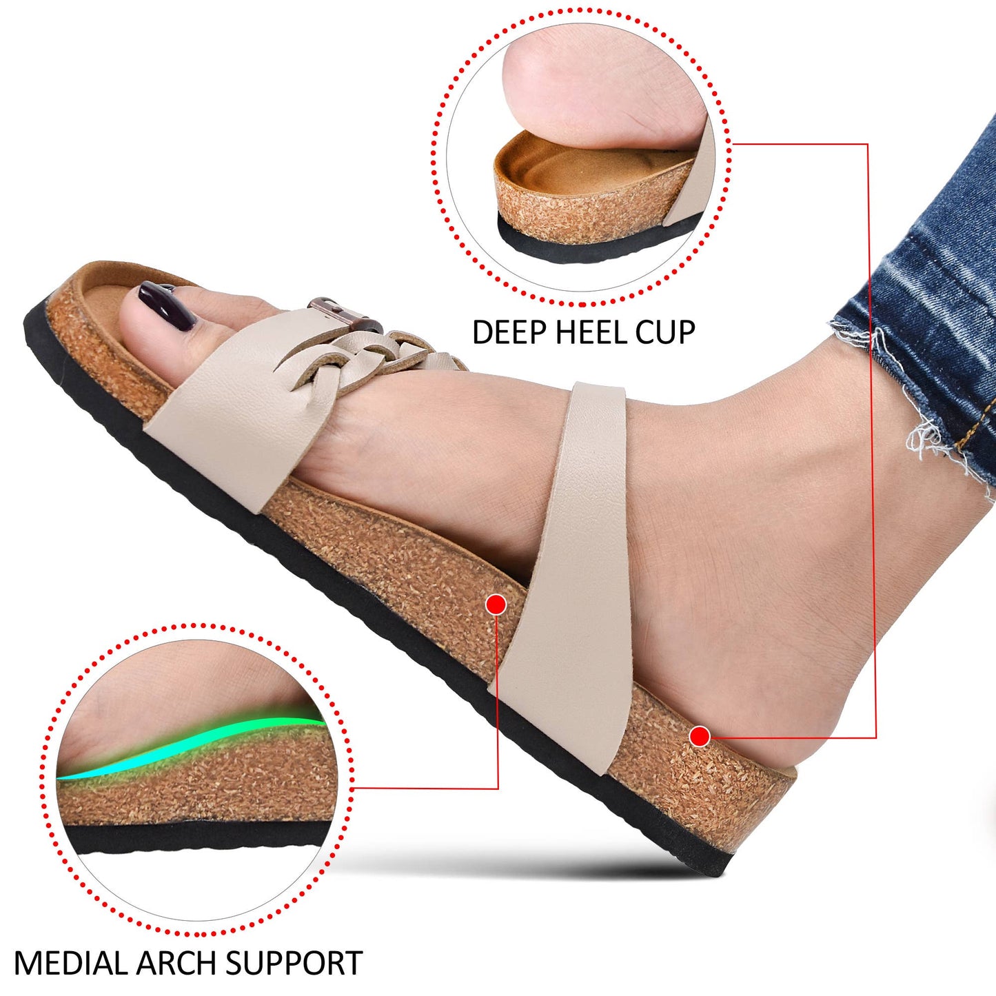 Viking Strappy Sandals