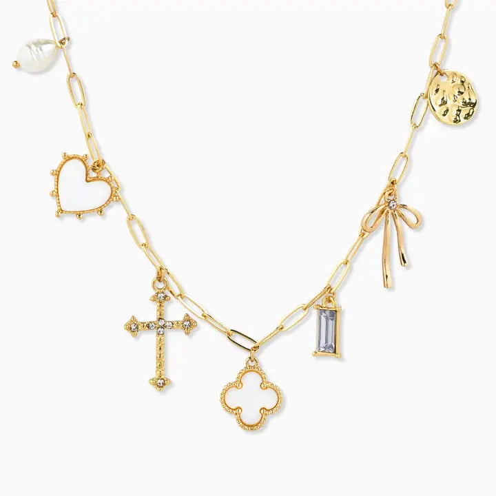 Chunky Charm Necklace