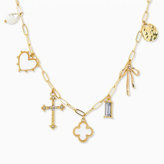 Chunky Charm Necklace