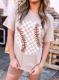 Checkered Baseball Tee's