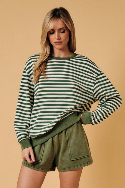 FRENCH TERRY SWEATER SHIRT