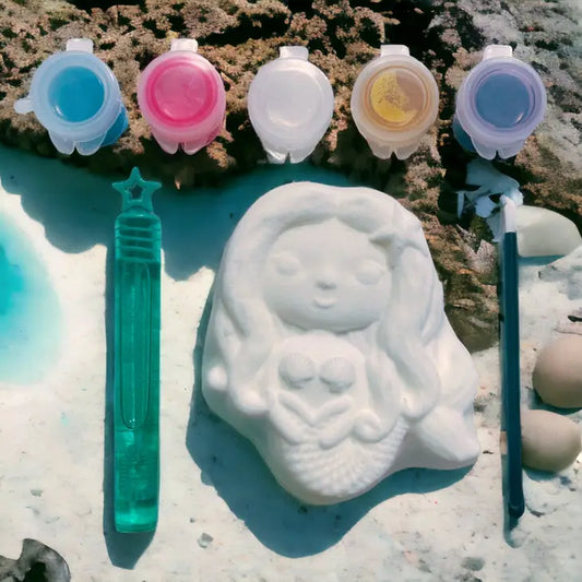 Mermaid Lagoon Paint Your Own Bath Fizzer Kit