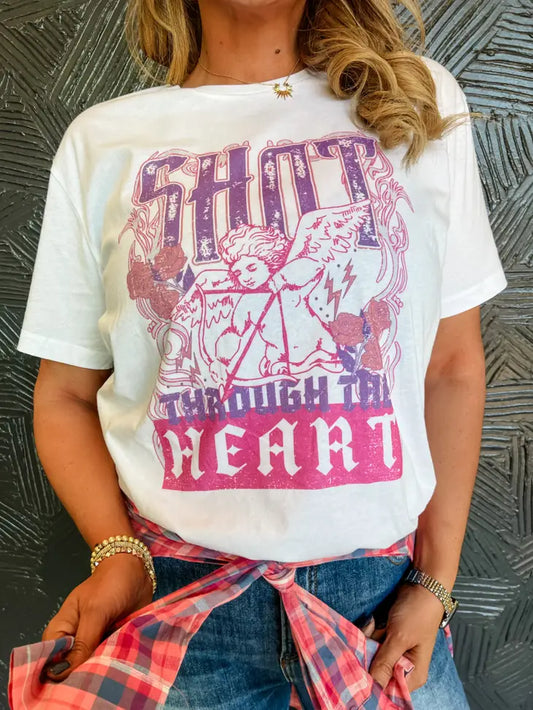 Shot Through The Heart Tee