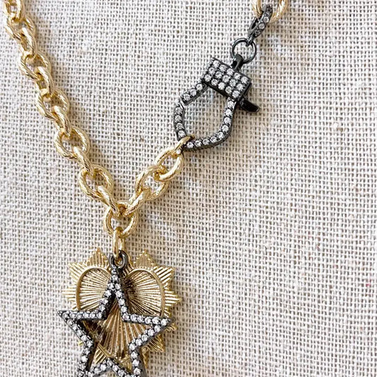 Star Heart Necklace