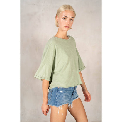 Cara  Slub Twist Tee