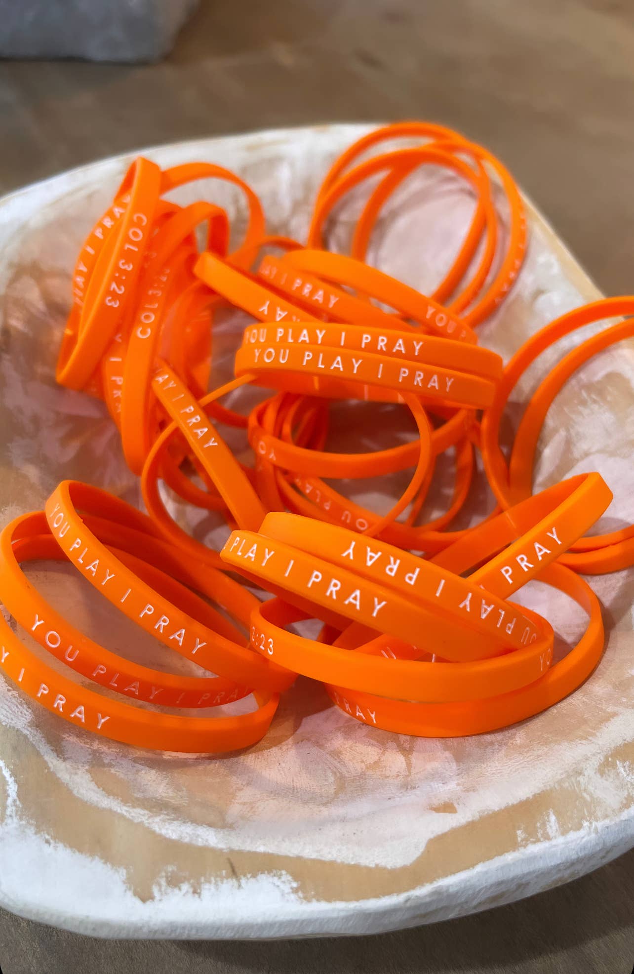  Team Spirit Bracelets | Christian Gameday Gift |