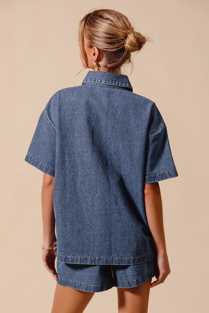 Here For The Denim Set